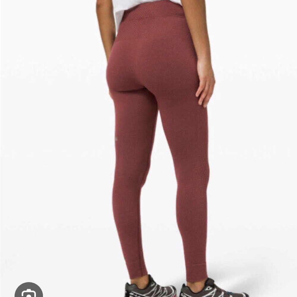 Lululemon Keep The Heat Thermal Tight 28" size Small Savannah